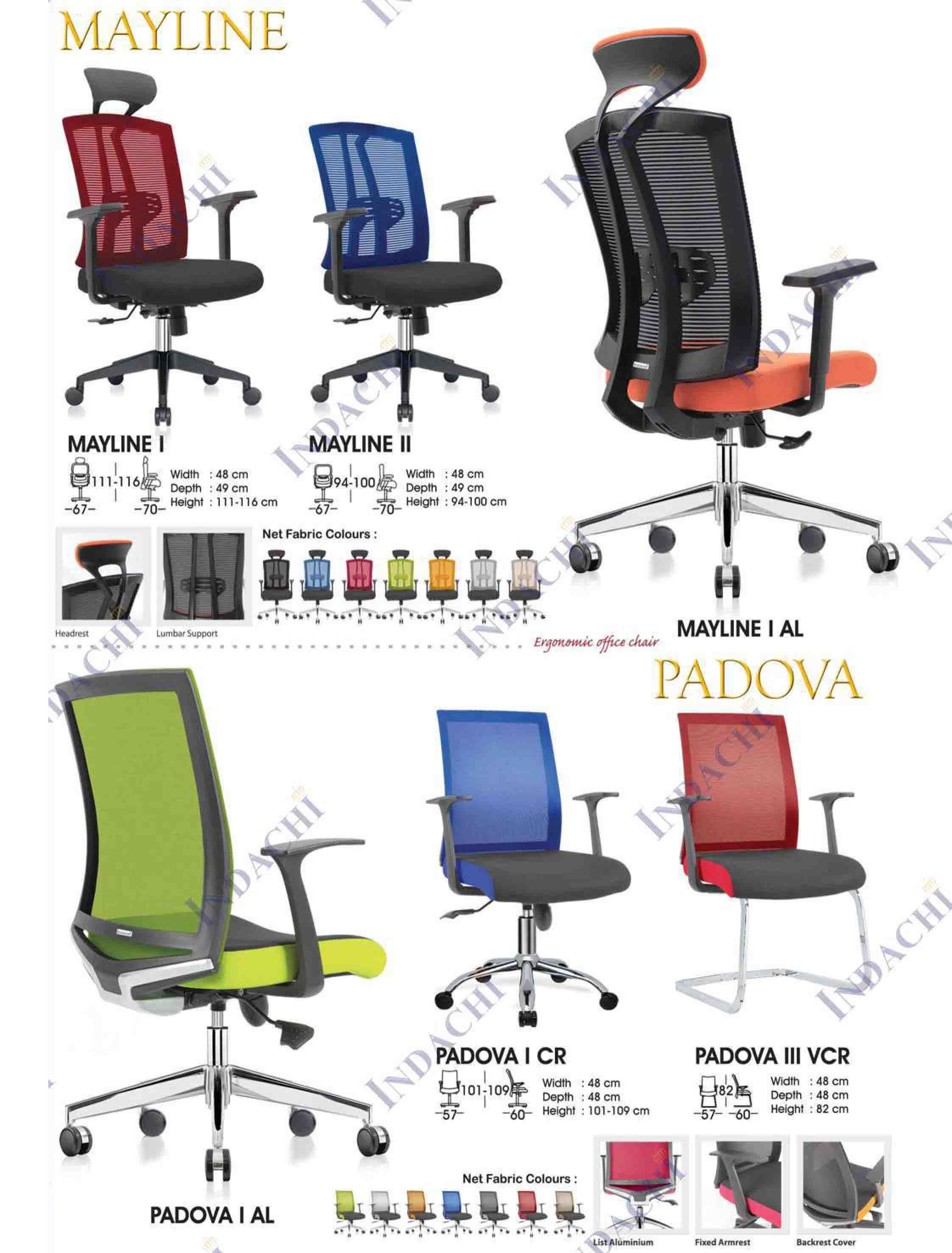  Indachi Mayline  Padova Home and Office Furniture